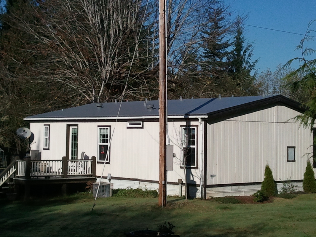 Manufactured Home Flat Roof Installation